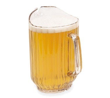 Cambro Tabletop & Serving Each / Clear Camwear P480CW135 Pitcher, 47 oz. | Denson CFE