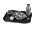 Cambro Tabletop & Serving Each / Navy Blue Cambro 1216FF186 Fast Food Tray Rectangular 11-7/8 x 16-1/8 | Denson CFE