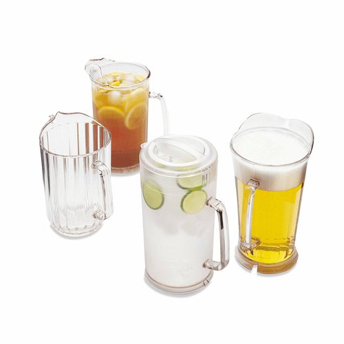 Cambro Tabletop & Serving Each / Polycarbonate / Clear Cambro P60CW135 60 oz Camwear Pitcher - 9x7 1/4" Clear