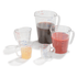 Carlisle Kitchen Tools Each Carlisle 4314407 Half-Gal Size Measuring Cup Clear | Denson CFE