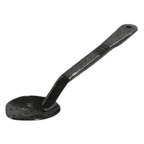 Carlisle Kitchen Tools Each Carlisle 442603 13" Perforated Serving Spoon - Plastic, Black | Denson CFE