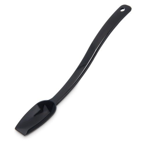Carlisle Kitchen Tools Each Carlisle 445003 8″ L Salad/Buffet Spoon w/ ¼ oz Capacity, Plastic, Black | Denson CFE