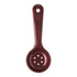 Carlisle Smallwares Each Carlisle 496101 Measure Miser 1.5 oz. Reddish Brown Short Handle Perforated Portion Spoon