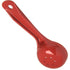 Carlisle Smallwares Each Carlisle 496205 Red Measure Miser 2 Ounce Perforated Portion Control Spoon | Denson CFE