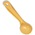 Carlisle Smallwares Each / Yellow Carlisle 492104 1 oz Solid Portion Spoon with Flat Bottom, Plastic, Yellow | Denson CFE