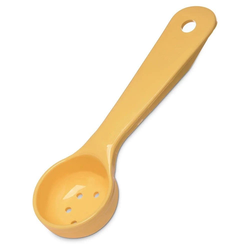 Carlisle Smallwares Each / Yellow Carlisle 492304 1 oz Perforated Measure Miser Portion Spoon, Yellow | Denson CFE