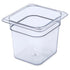Carlisle Storage & Transport Each Carlisle 3068507 6"D Sixth Size Food Pan