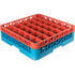 Carlisle Warewashing Each Carlisle RG49-1C412 OptiClean 49 Compartment Glass Rack with 1 Orange Color-Coded Extender | Denson CFE