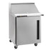 Centerline Refrigerated Prep Tables Each Centerline by Traulsen CLPT-2708-SD-R 27" Sandwich/Salad Prep Table w/ Refrigerated Base, 115v