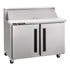 Centerline Refrigerated Prep Tables Each Centerline by Traulsen CLPT-4818-SD-LR 48" Sandwich/Salad Prep Table w/ Refrigerated Base, 115v