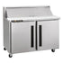 Centerline Refrigerated Prep Tables Each Centerline by Traulsen CLPT-6024-SD-LR 60" Sandwich/Salad Prep Table with Refrigerated Base, 115v | Denson CFE