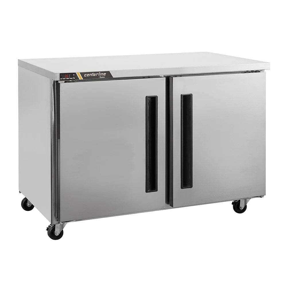 Centerline Undercounter Refrigeration Each Centerline by Traulsen CLUC-36R-SD-LR 36" Undercounter Refrigerator w/ (2) Sections & (2) Doors, 115v | Denson CFE