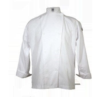 Chef Revival Food Service Supplies Chef Revival J002-L Poly Cotton Traditional Chef Jacket, Large