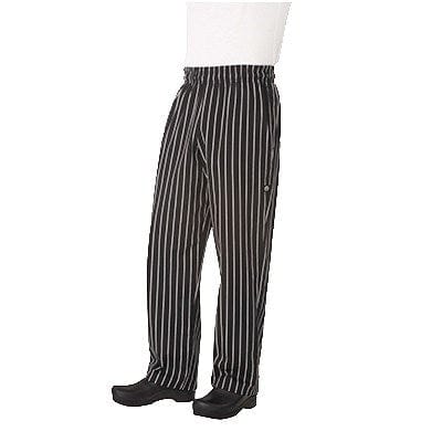 Chef Works Essentials Each Designer Baggy Pants, elastic waistband with large