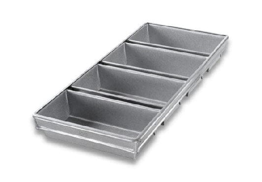 Chicago Metallic Smallwares Each Bundy Chicago Metallic 4-Strap Bread Pan, 9.5" x 4.5" - 10392
