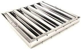 Component Hardware Cooking Equipment Parts and Accessories Each Component Hardware FR51-2020 Flame Gard Stainless Steel Grease Type 6 Filter, 20" x 20" x 1-3/4" | Denson CFE