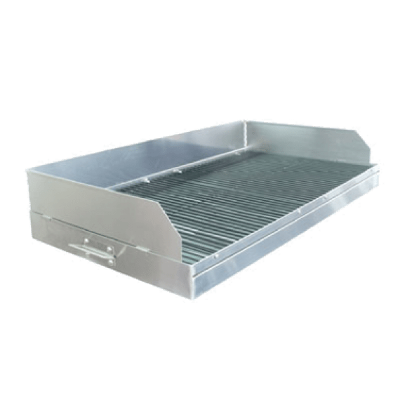 Crestware Charbroiler Each Crestware PGB Stainless Steel Char-Broiler Top, for PCG | Denson CFE