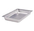 Crestware Food Pans Steam Table/Holding Pan, 1/3 size, 2-1/2# deep, Saf-T-Rim,