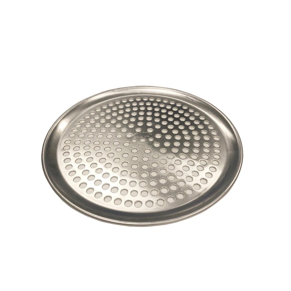 Crown Custom Metal Spinning Food Service Supplies Each Crown Cookware 500-07083 8" Aluminum Perforated Pizza Pan