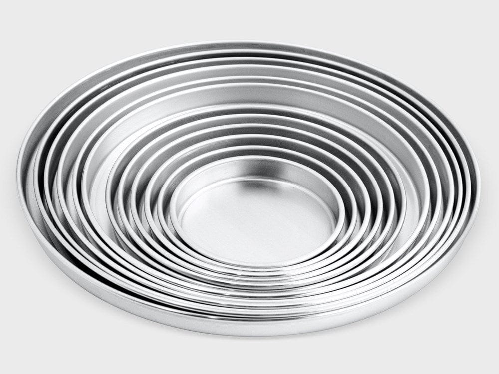Crown Custom Metal Spinning Food Service Supplies Each Crown Custom Metal Spinning 500-06165 16" Deep Dish Pizza Pan - Heavy Duty | Denson CFE