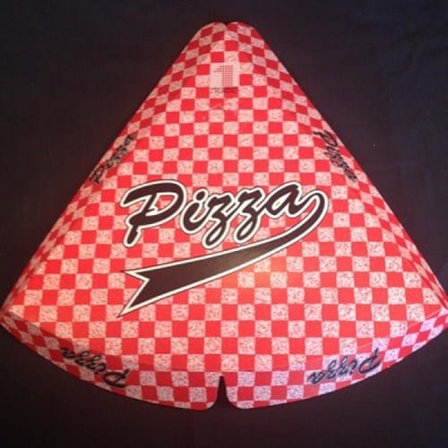 Denson CFE Essentials Case 500 PI101 Pizza Slice Tray, Plain 11 x 10 x 1 inch, 500 pcs | Denson CFE