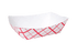 Denson CFE Essentials Case Printed Food Tray 500 pcs, 10x4/S