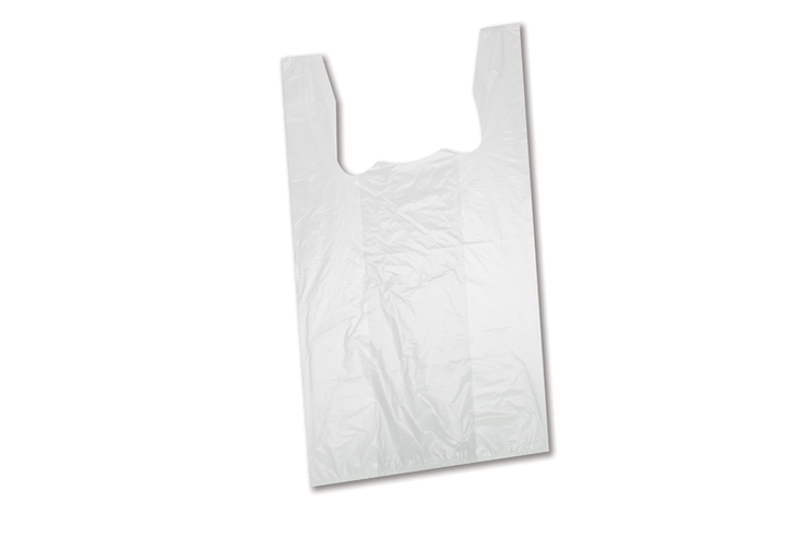 Denson CFE Essentials Case S2W Shopping Bags 22 LB, 15 x 18 inch, White, Low Density | Denson CFE