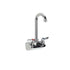 Denson CFE Unclassified Each TOP-LINE 4" OC Wall Mount Faucet Ceramic Valves with 3-1/2" Rigid Gooseneck Spout, Retail Packaging | Denson CFE