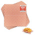 Denson CFE Unclassified MC WRP122 Red Checkered Wax Paper Sheets – 12" x 12" (1000 pcs) | Denson CFE