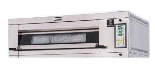 Doyon & Nu-Vu Commercial Ovens Each Doyon 2T1_208/60/1 Two Pan Artisan Stone Single Deck Oven - 208V