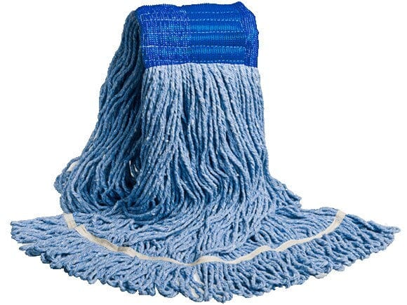 Dura Plus Unclassified Case DP0301 Dura Plus Hospital Looper Mop, Narrow Band, Large, Blue, 10/Case | Denson CFE