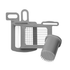 Dynamic Canada Food Prep Each Dynamic - 3/32" Grid Set with Pusher For Dynacube - AC065 | Denson CFE