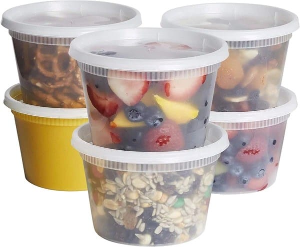 ECONO WHOLESALE Essentials Case DE132H-D Food Storage Containers with Lids | Denson CFE