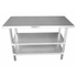 EFI Sales Ltd. Canada Food Service Supplies Each EFI TUG3072 – 30″ x 72″ Galvanized Undershelf for Stainless Steel Work Table | Denson CFE