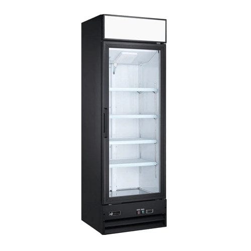 EFI Sales Ltd. Canada Merchandisers Each Scratch & Dent Special - EFI C1-25GDVCX 26" 1 Door Glass Refrigerator Merchandiser - 570771525