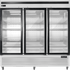 EFI Sales Ltd. Canada Reach-In Refrigerators and Freezers Each EFI F3-82GDSVC 82? 3 Door Glass Freezer
