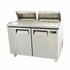 EFI Sales Ltd. Canada Refrigerated Prep Tables Each EFI Sales Ltd. Canada CMDR2-60VC 60? 2 Door Mega Top Refrigerator