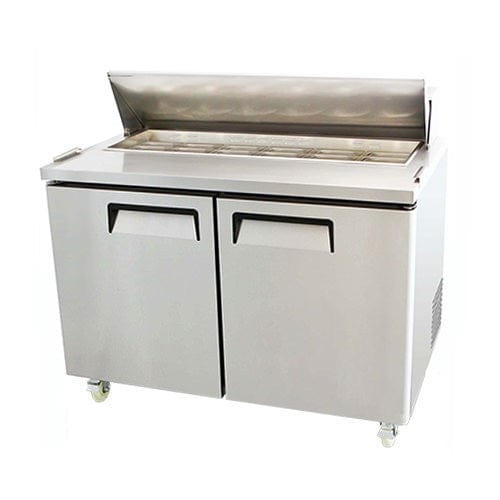 EFI Sales Ltd. Canada Refrigerated Prep Tables Each Scratch & Dent Special - EFI CSDR2-60VC 60" 2 Door Sandwich Prep Refrigerator-16080-2410708-0005