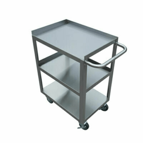 EFI Sales Ltd. Canada Unclassified Each EFI CBC1624WD-15 Heavy‑Duty Welded Stainless Steel 3‑Tier Utility Cart | Denson CFE