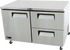 EFI Sales Ltd. Canada Undercounter Refrigeration Each EFI Sales Ltd. Canada CUDW2-60VC 60? Undercounter Refrigerator With 1 Door & 2 Drawers
