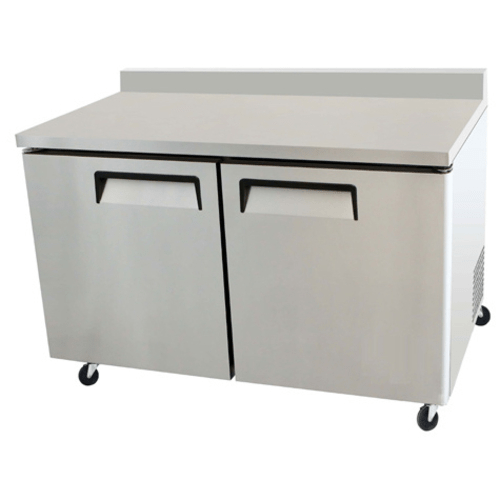 EFI Sales Ltd. Canada Undercounter Refrigeration Each Scratch & Dent Special - EFI CWDR2-60VC 60" 2 Door Worktop Refrigerator-CWDR2-60VC00321042900O30003