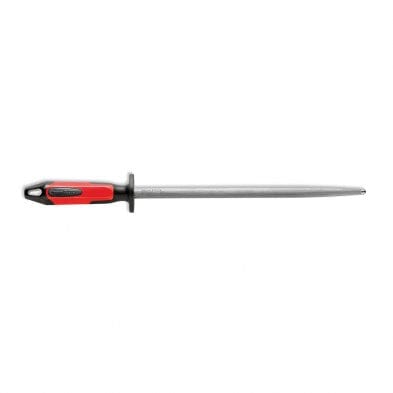 F.Dick Smallwares Each F.Dick 731713063 Sharpening Steel Round Regular-Cut Red/Black 12" | Denson CFE
