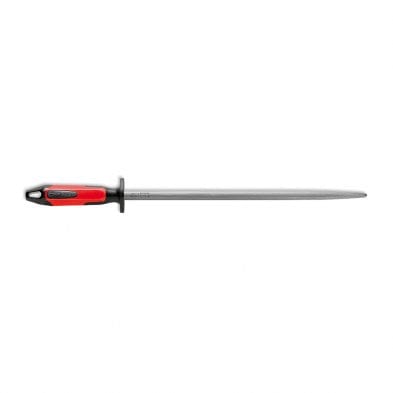 F.Dick Smallwares Each F.Dick 731713563 Sharpening Steel Round Regular-Cut Red/Black 14" | Denson CFE