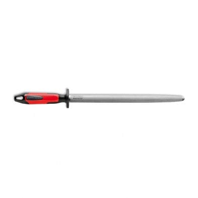 F.Dick Smallwares Each F.Dick 731733063 Sharpening Steel Oval Regular-Cut Red/Black 12" | Denson CFE