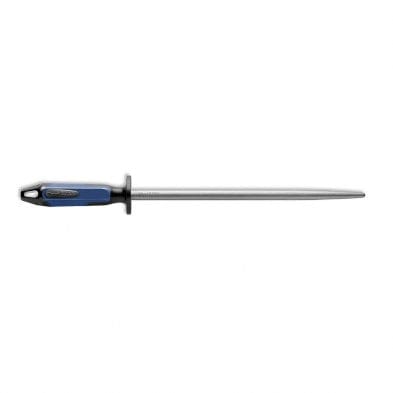 F.Dick Smallwares Each F.Dick 735713066 Sharpening Steel Round Fine-Cut Blue/Black 12" | Denson CFE