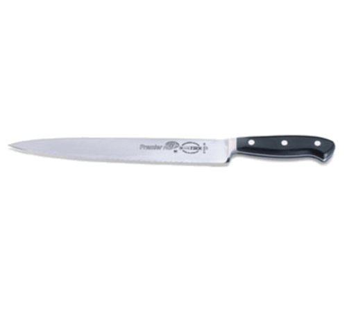 F.Dick Smallwares Each F.Dick 8145526 Premier Plus Carving Knife Serrated Black 10" | Denson CFE