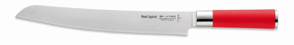 F.Dick Smallwares Each F.Dick 8173926 Red Spirit Bread Knife Serrated 10" | Denson CFE