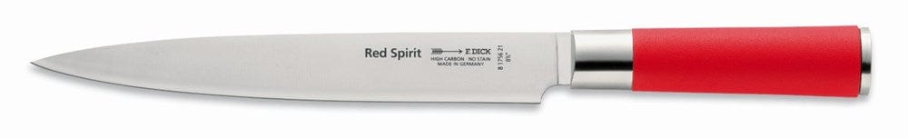 F.Dick Smallwares Each F.Dick 8175621 Red Spirit Carving Knife 8.5" | Denson CFE