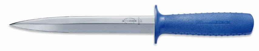 F.Dick Smallwares Each F.Dick 8235721 ErgoGrip Double-Edged Sticking Knife Blue 8.5" | Denson CFE