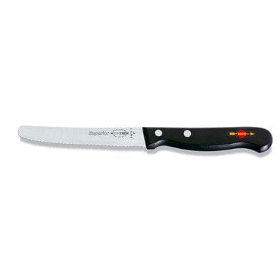 F.Dick Smallwares Each F.Dick 8401511 Superior Utility Knife Serrated Black 4.5" | Denson CFE
